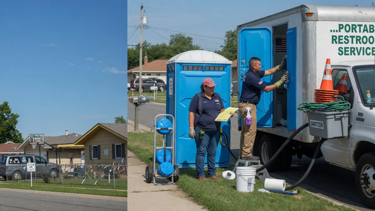 Portable Toilet Rental in Oakland, MS near me